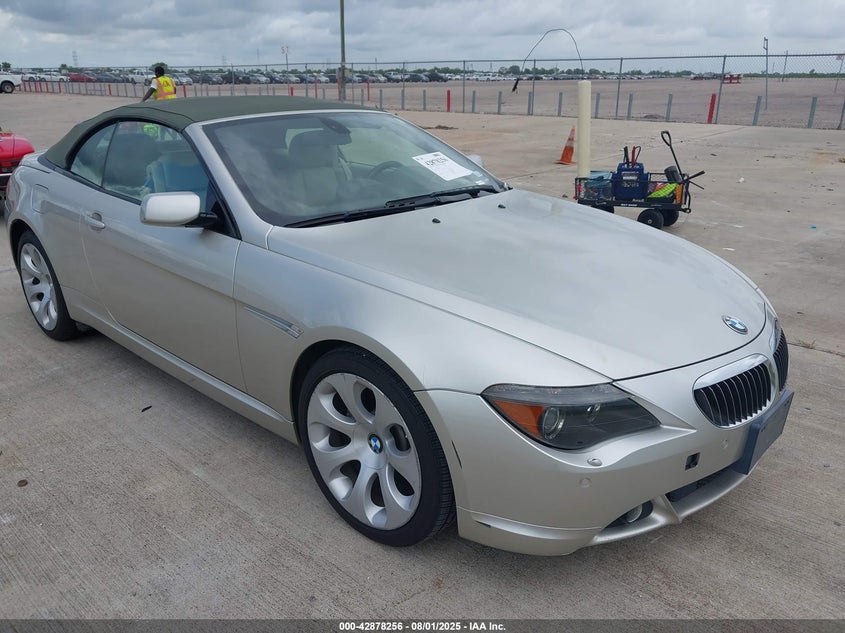WBAEK734X5B325092 2005 BMW 645Ci auction photo 1