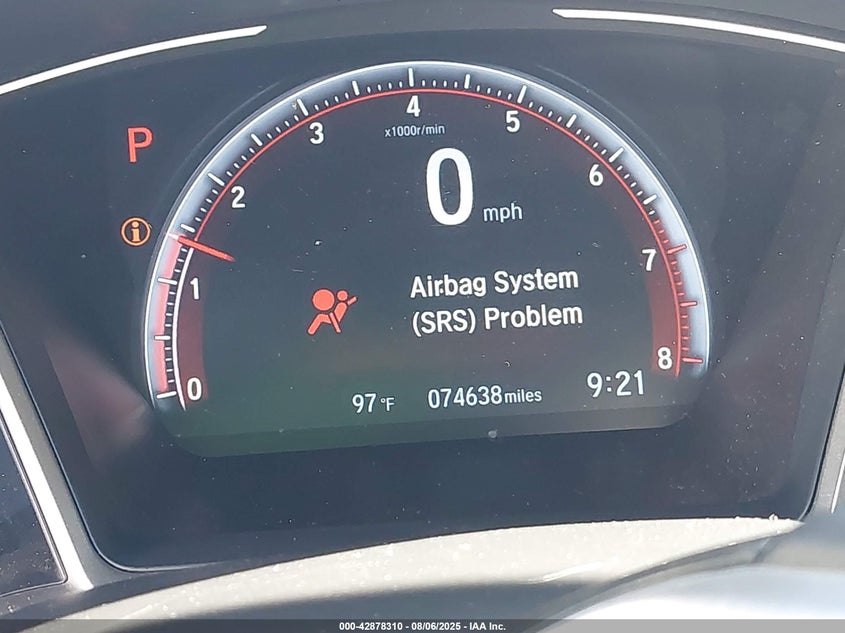 2020 HONDA CIVIC SPORT 19XFC2F87LE215185