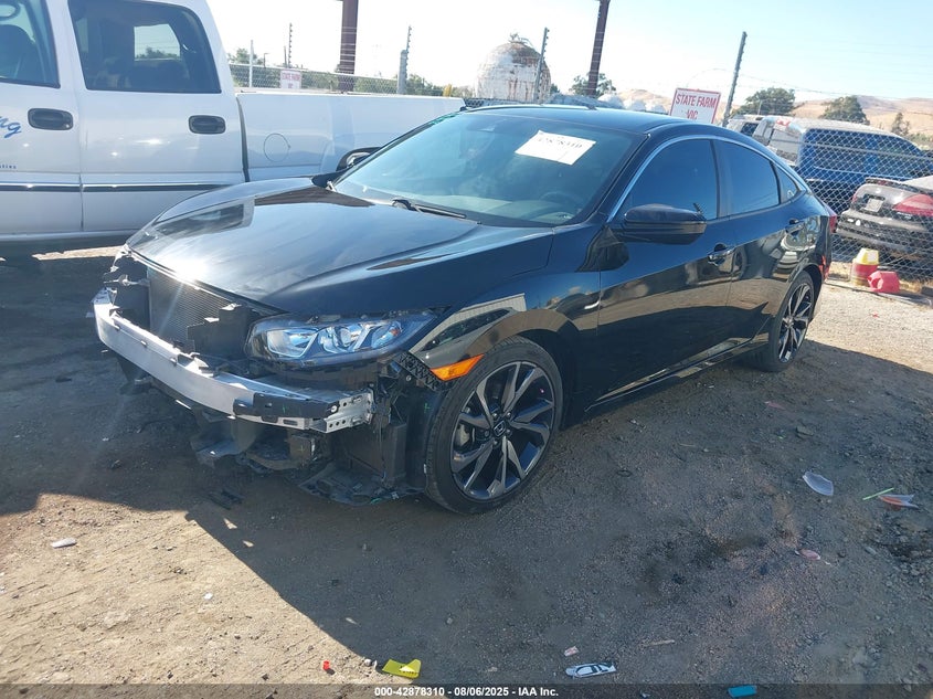 2020 HONDA CIVIC SPORT 19XFC2F87LE215185