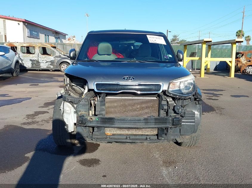 2015 Kia Soul + VIN: KNDJP3A51F7138433 Lot: 42878322
