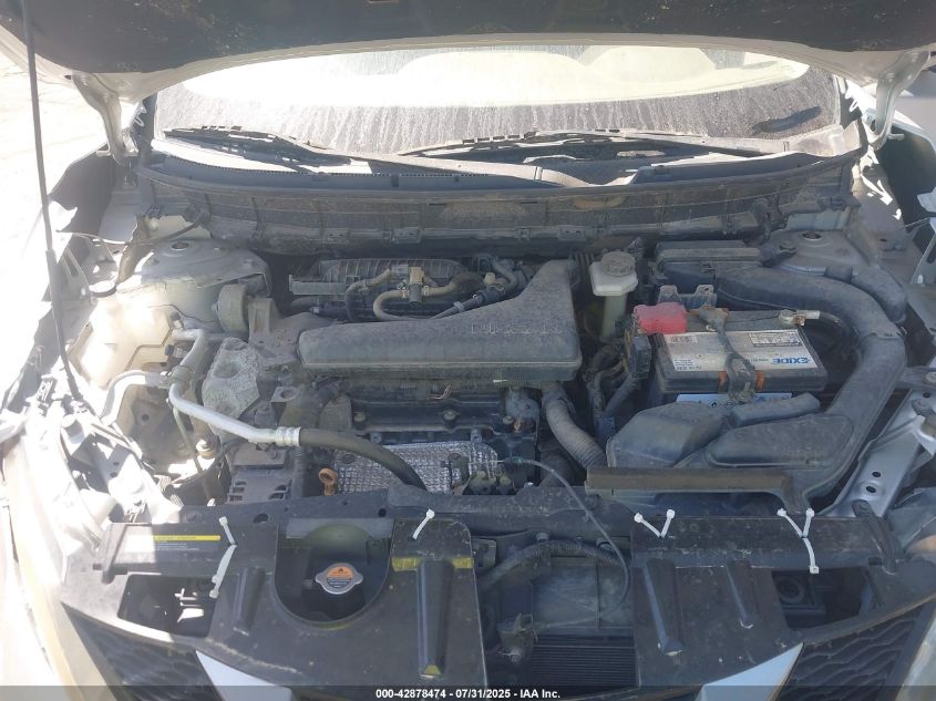 2016 Nissan Rogue S VIN: JN8AT2MT0GW001754 Lot: 42878474