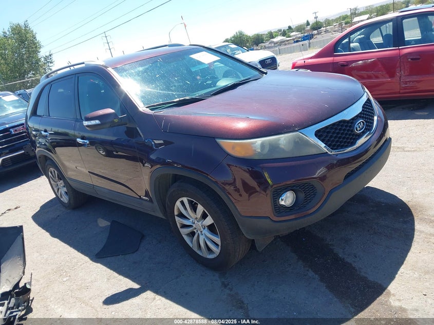 5XYKTDA28BG114784 2011 Kia Sorento Lx V6 auction photo 1