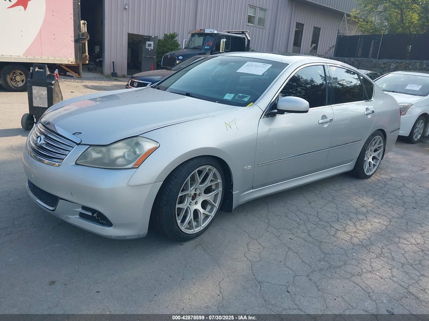 2008 Infiniti M35X VIN: JNKAY01F38M655918 Lot: 42878599