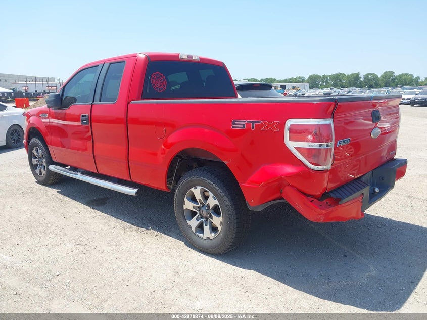 Vin: 1ftex1cm7ckd21161, lot: 43372491, ford f-150 stx 20123