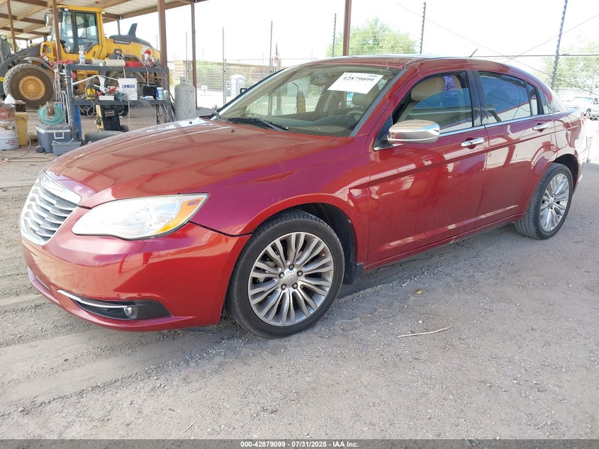 Vin: 1c3ccbcg2cn126686, lot: 43372768, chrysler 200 limited 20122