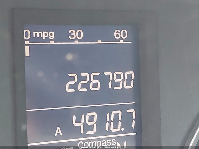 2011 Honda Cr-V Ex-L VIN: JHLRE3H77BC001498 Lot: 42879390