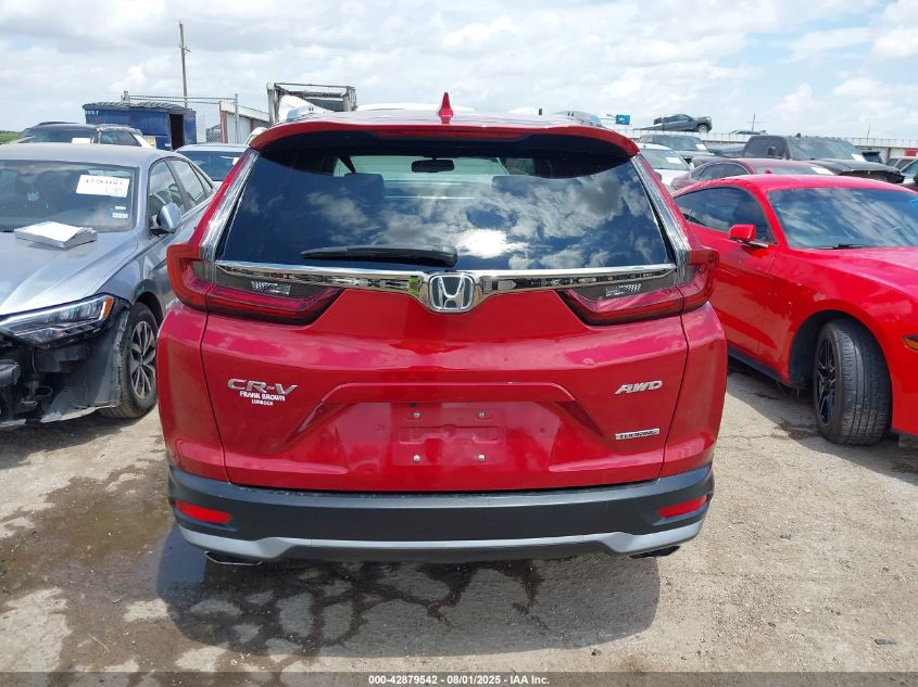 2020 Honda Cr-V Awd Touring VIN: 5J6RW2H97LL012843 Lot: 42879542