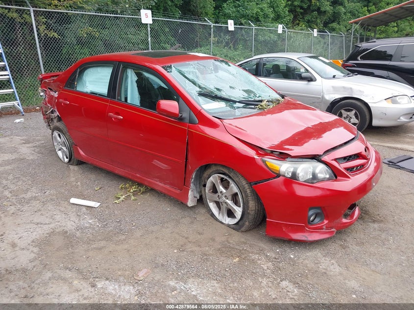 2T1BU4EE3CC764573 2012 Toyota Corolla S auction photo 1