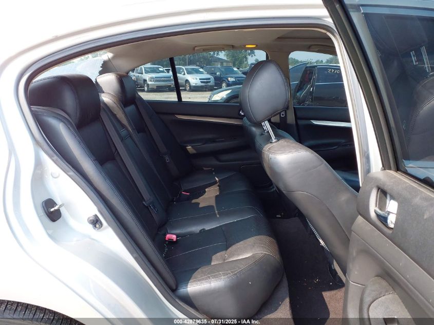 2011 Infiniti G25X VIN: JN1DV6AR2BM451304 Lot: 42879635