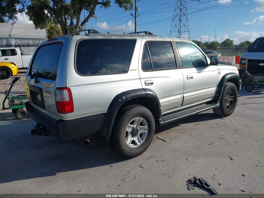 2000 Toyota 4Runner Limited V6 VIN: JT3GN87RXY0155061 Lot: 42879991