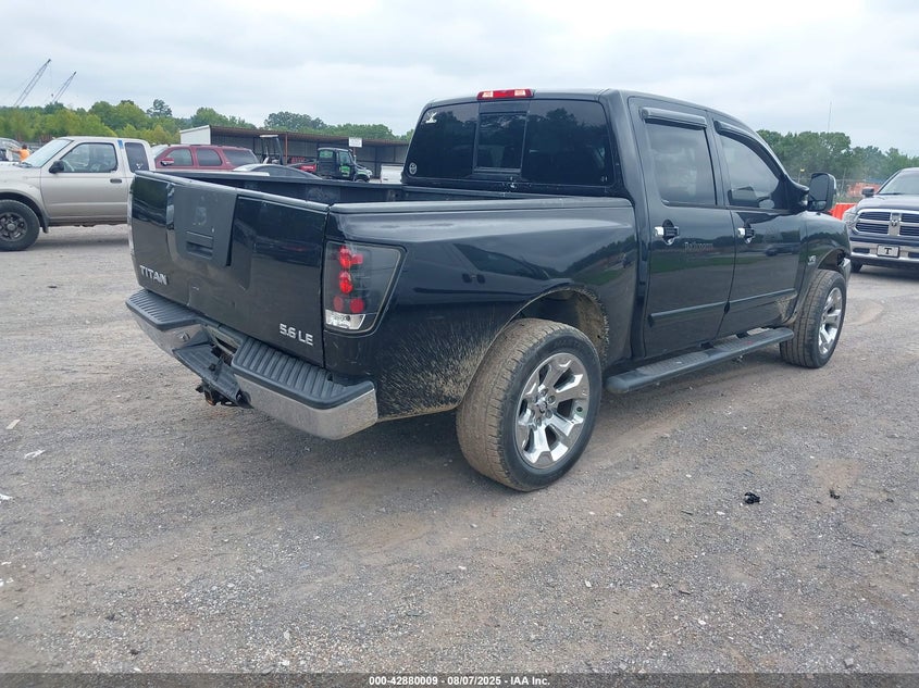 2004 Nissan Titan Se VIN: 1N6AA07A64N529037 Lot: 42880009