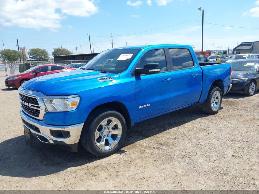 2022 RAM 1500 LONE STAR  4X2 5'7 BOX - 1C6RREFT9NN407747