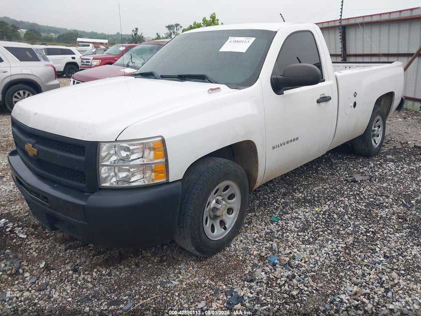 2013 CHEVROLET SILVERADO 1500 WORK TRUCK - 1GCNCPEX4DZ354987