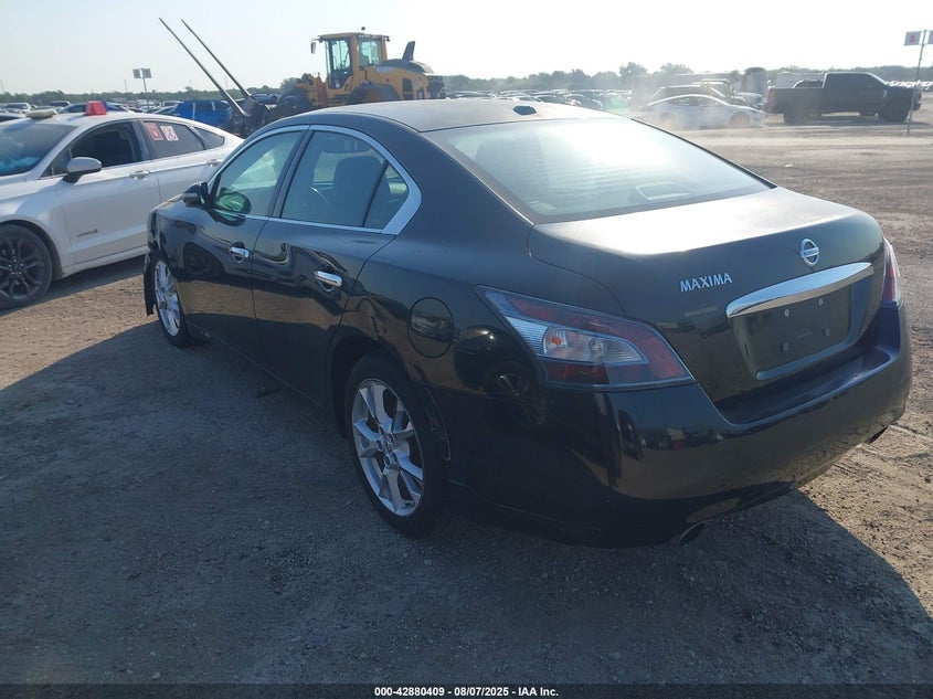 Vin: 1n4aa5ap4cc808127, lot: 43374078, nissan maxima 3.5 sv 20123