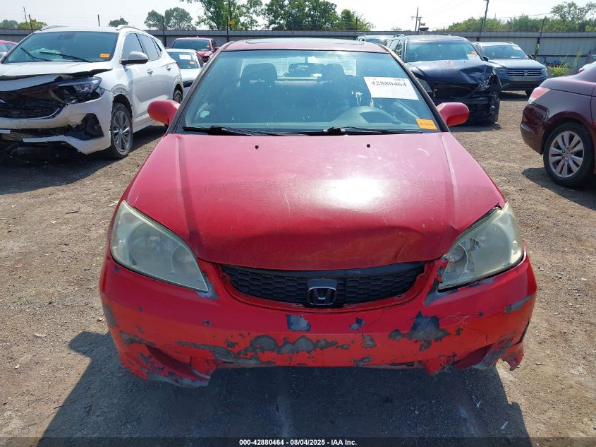 2005 Honda Civic Ex VIN: 1HGEM21915L024821 Lot: 42880464