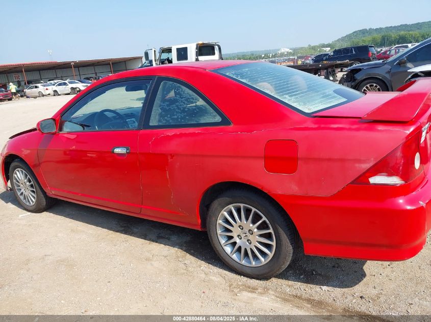 2005 Honda Civic Ex VIN: 1HGEM21915L024821 Lot: 42880464