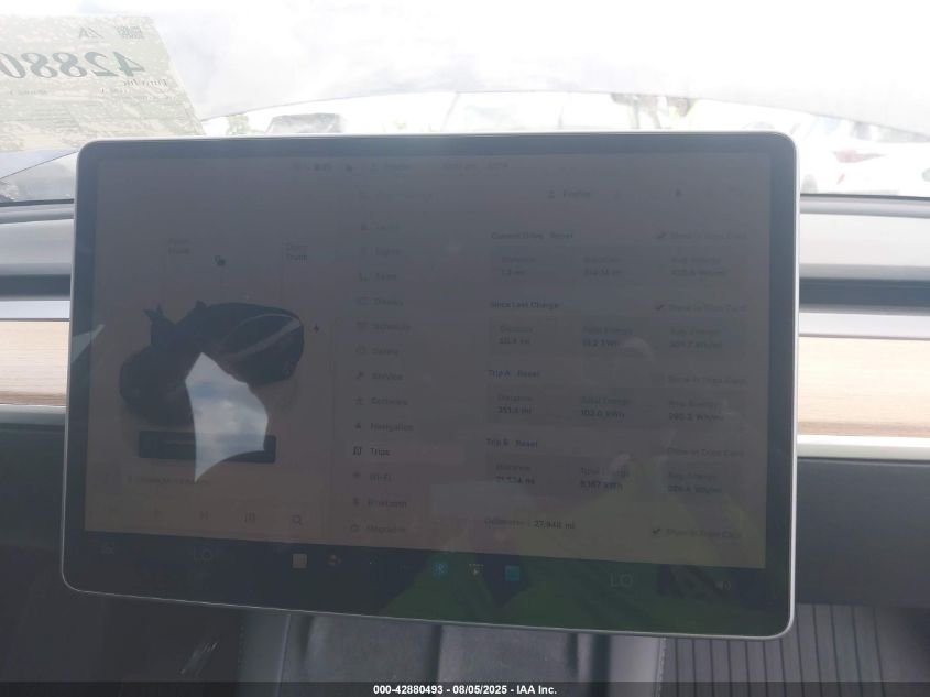 2023 Tesla Model Y Rwd VIN: 7SAYGDED6PF945373 Lot: 42880493