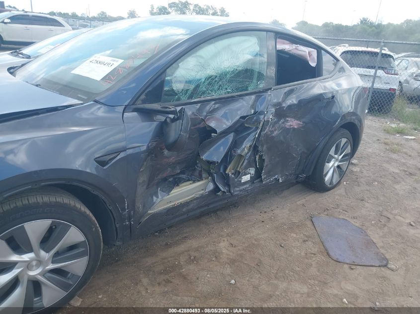 2023 Tesla Model Y Rwd VIN: 7SAYGDED6PF945373 Lot: 42880493