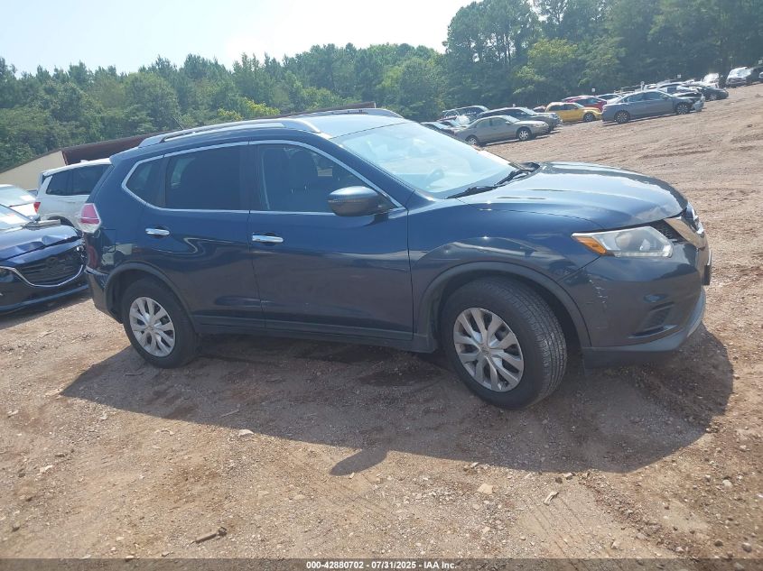 2016 Nissan Rogue S/Sl/Sv VIN: KNMAT2MV4GP61987 Lot: 42880702