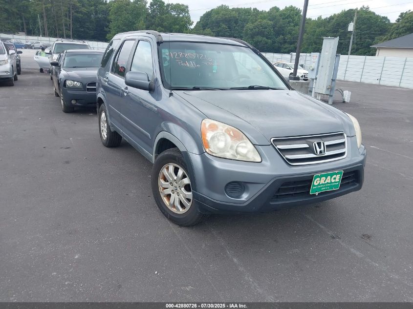 2006 Honda Cr-V Se VIN: JHLRD78926C041957 Lot: 42880726