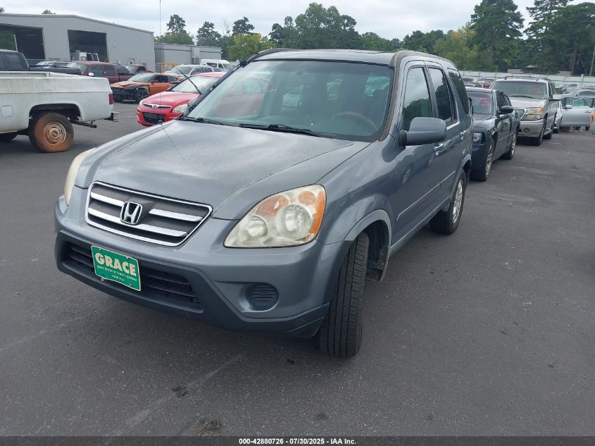 2006 Honda Cr-V Se VIN: JHLRD78926C041957 Lot: 42880726
