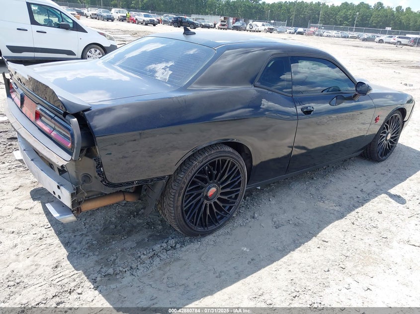 Vin: 2c3cdzfj3jh123976, lot: 43374452, dodge challenger r/t 392 20184