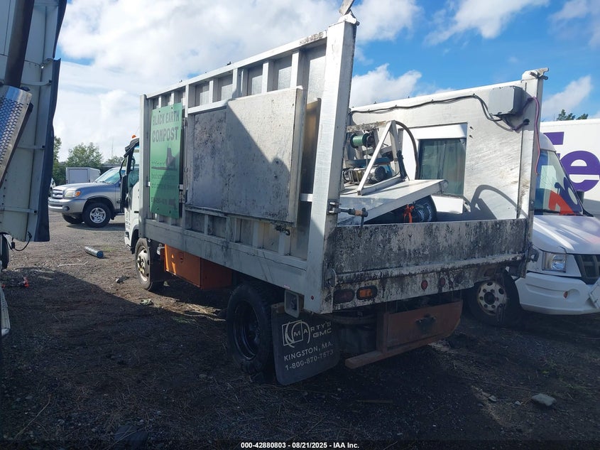 2022 Isuzu Nqr white van gasoline 54DE5W1L6NS502344 photo #4