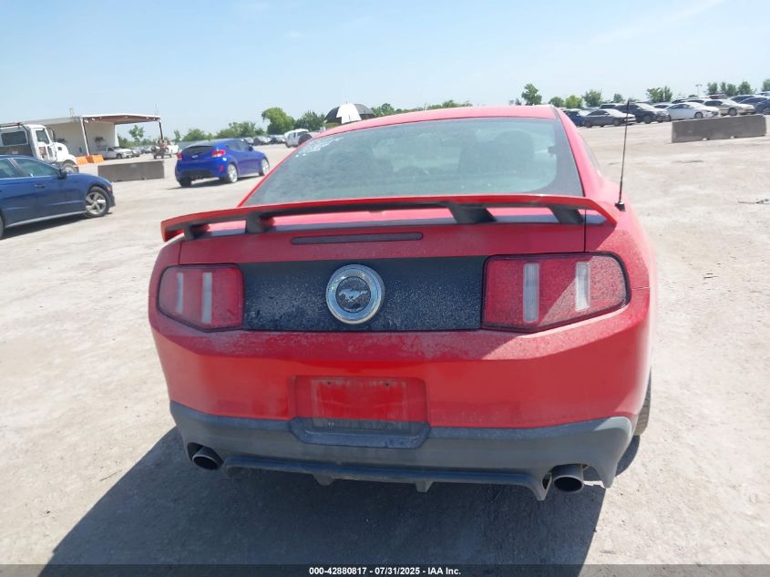 2012 Ford Mustang Gt Premium VIN: 1ZVBP8CF5C5216031 Lot: 42880817