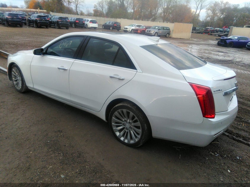 Vin: 1g6ax5sx5g0115083, lot: 43374638, cadillac cts luxury collection 20163