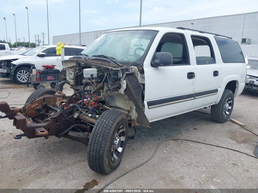 2004 Chevrolet Suburban 2500 Ls white other gasoline 3GNGK26U24G303577 photo #3