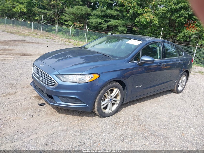 Vin: 3fa6p0lu5jr203087, lot: 43375070, ford fusion hybrid se 20182