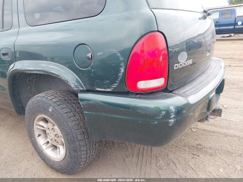1999 Dodge Durango VIN: 1B4HS28Y8XF503833 Lot: 42881409