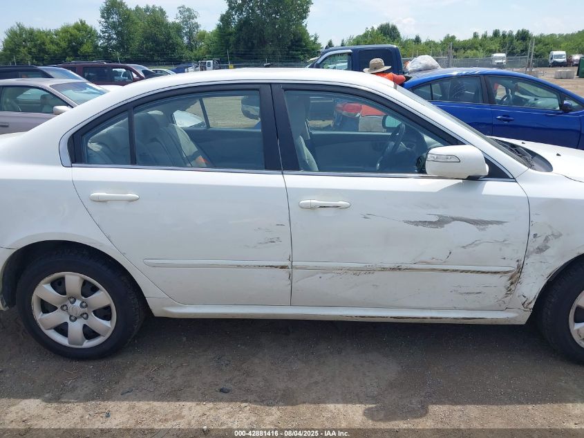 2010 Kia Optima Lx VIN: KNAGG4A88A5430205 Lot: 42881416