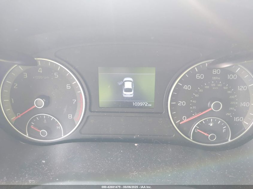 2020 Kia Optima Lx VIN: 5XXGT4L34LG389537 Lot: 42881479