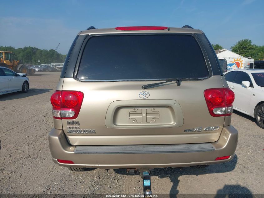 2005 Toyota Sequoia Sr5 V8 VIN: 5TDBT44A85S247488 Lot: 42881532