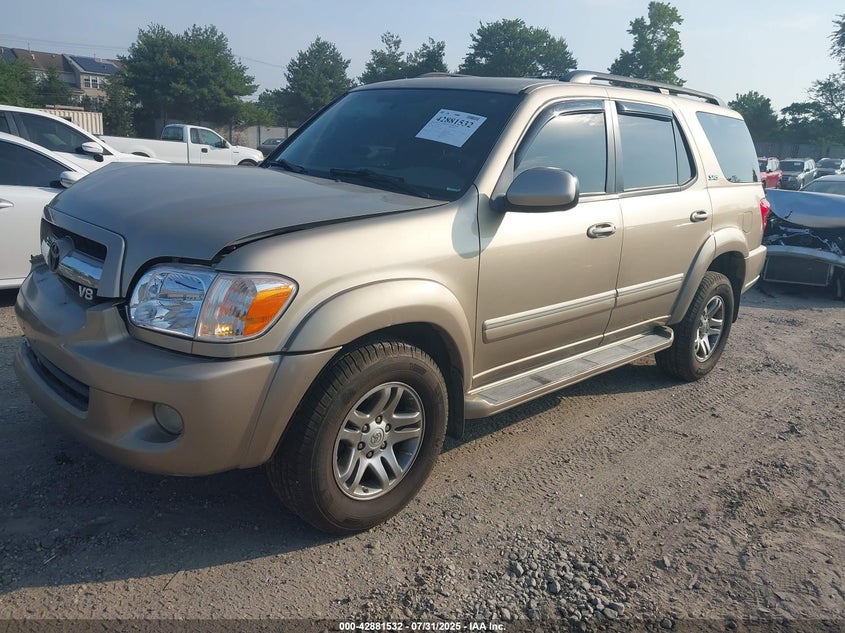 5TDBT44A85S247488 2005 TOYOTA SEQUOIA photo no. 2