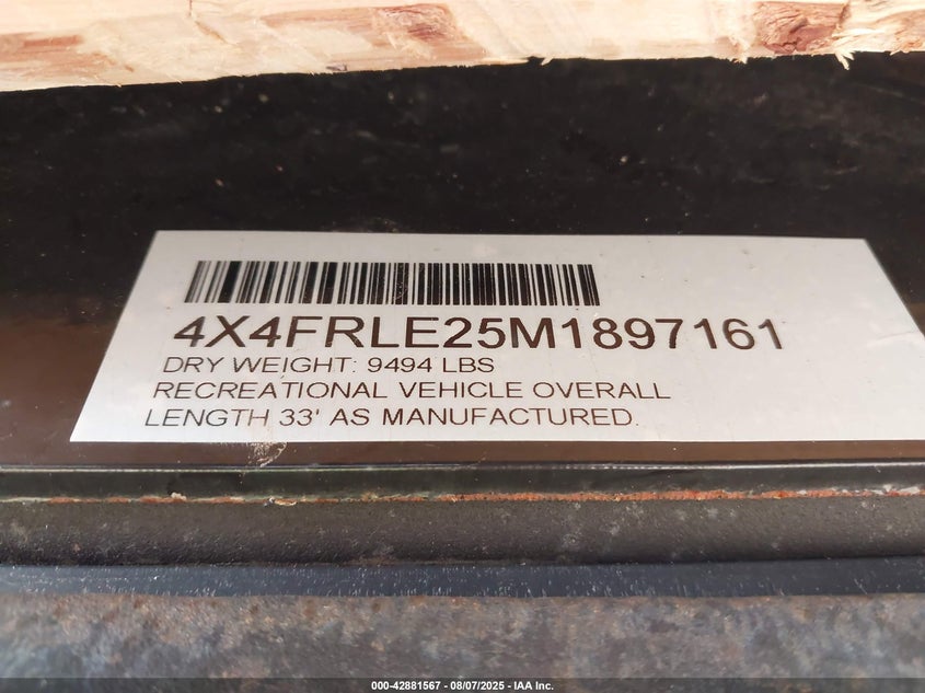 4X4FRLE25M1897161 2021   photo no. 9