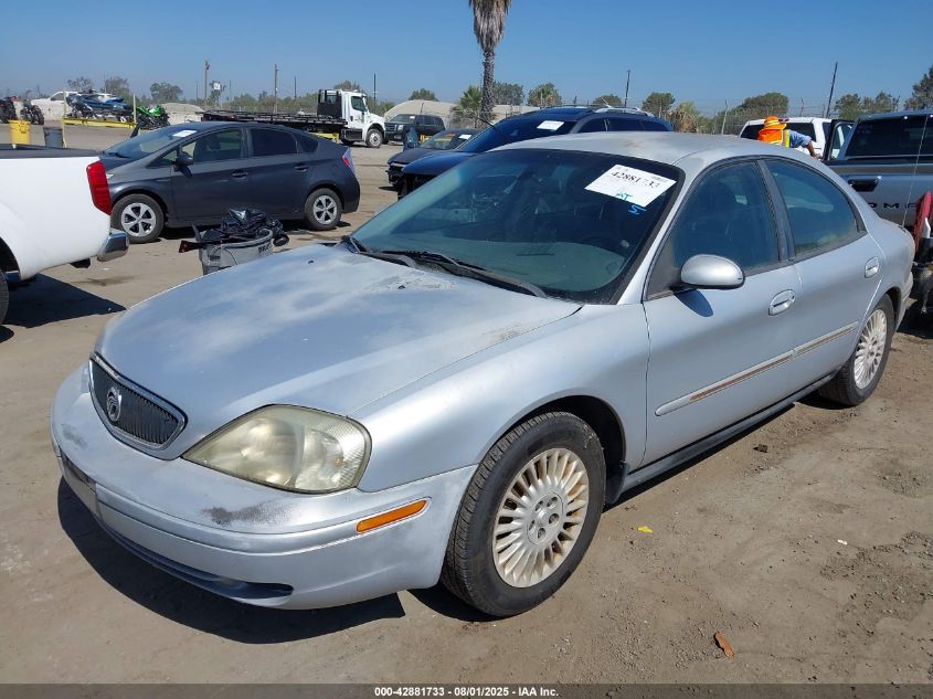 2002 Mercury Sable Gs 1MEFM50U82G603463 photo #3
