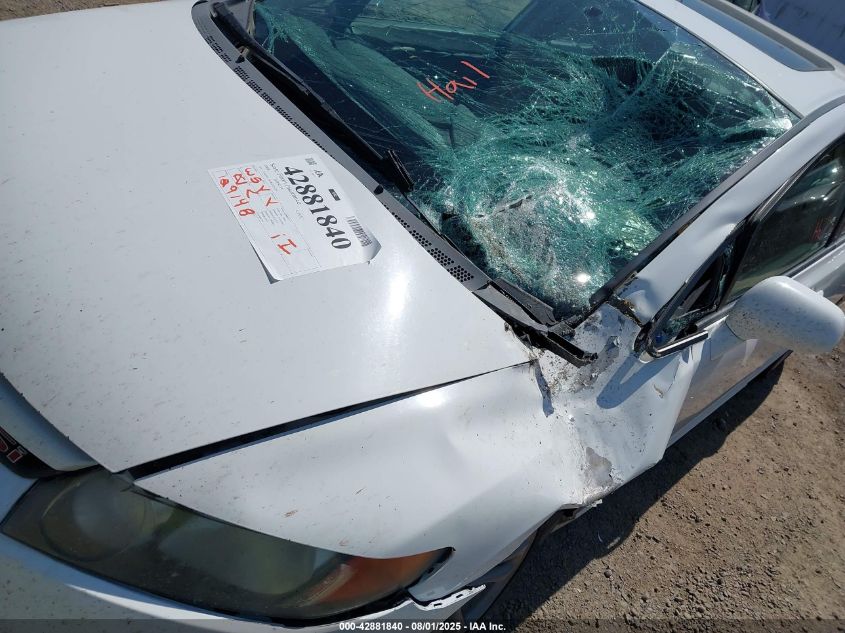 2008 Honda Civic Ex-L VIN: 2HGFG11958H704020 Lot: 42881840