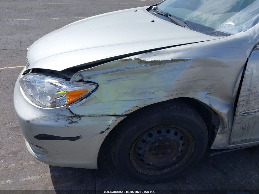 2003 Toyota Camry Le VIN: 4T1BE32K13U257218 Lot: 42881851