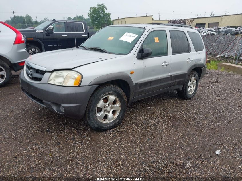 2003 Mazda Tribute Lx V6 VIN: 4F2CZ94193KM37742 Lot: 42881859