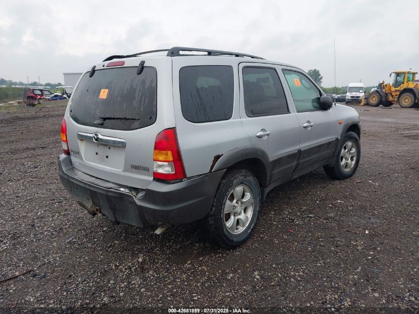 2003 Mazda Tribute Lx V6 VIN: 4F2CZ94193KM37742 Lot: 42881859