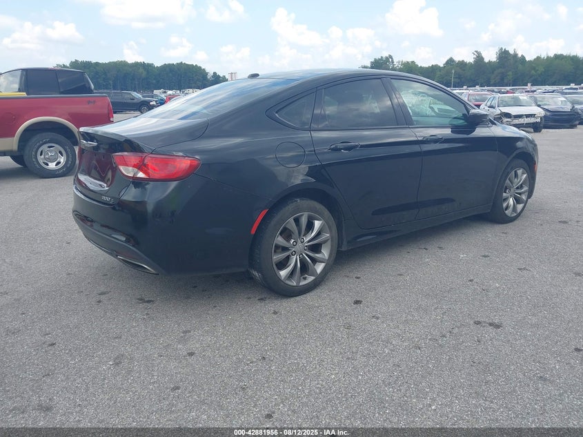 Vin: 1c3cccbg0fn610223, lot: 43375625, chrysler 200 s 20154