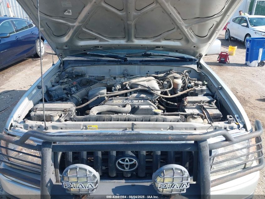 2001 Toyota Tacoma Base V6 VIN: 5TEHN72N31Z747342 Lot: 42881984