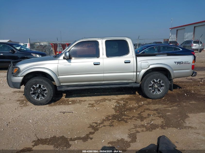 2001 Toyota Tacoma Base V6 VIN: 5TEHN72N31Z747342 Lot: 42881984