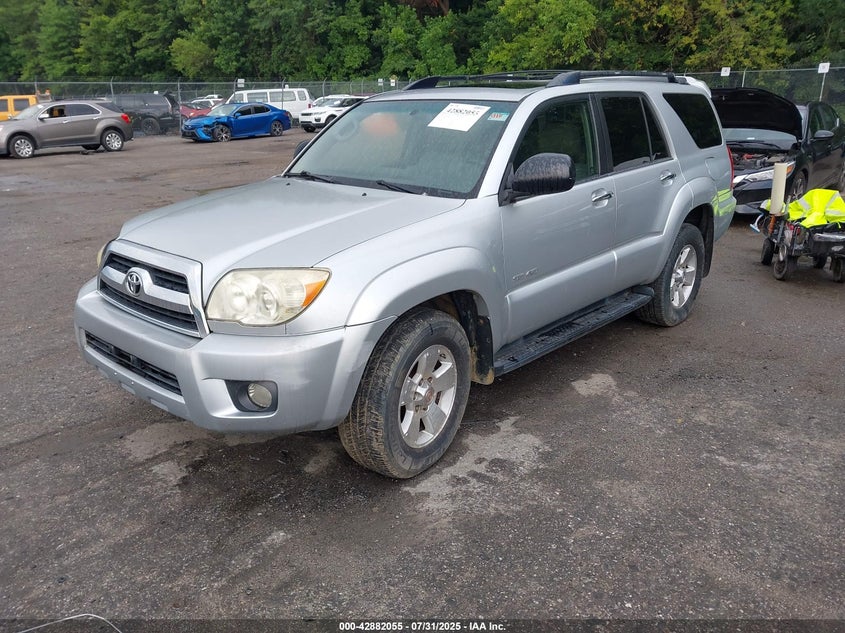 2007 Toyota 4Runner Sr5 V6 VIN: JTEBU14R070118986 Lot: 42882055