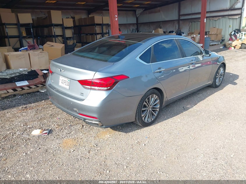 Vin: kmhgn4je8hu171435, lot: 43375736, genesis g80 3.8 20174