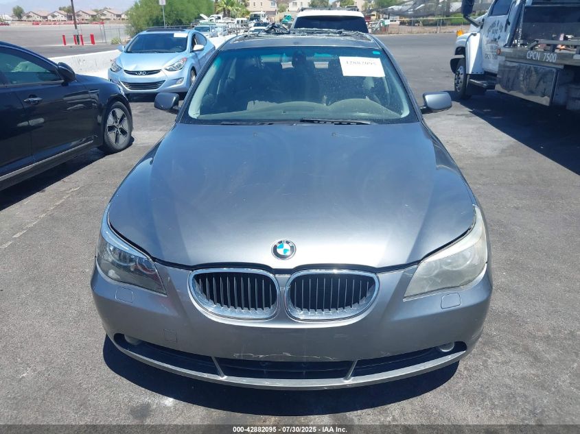 2004 BMW 530I VIN: WBANA73574B066300 Lot: 42882095