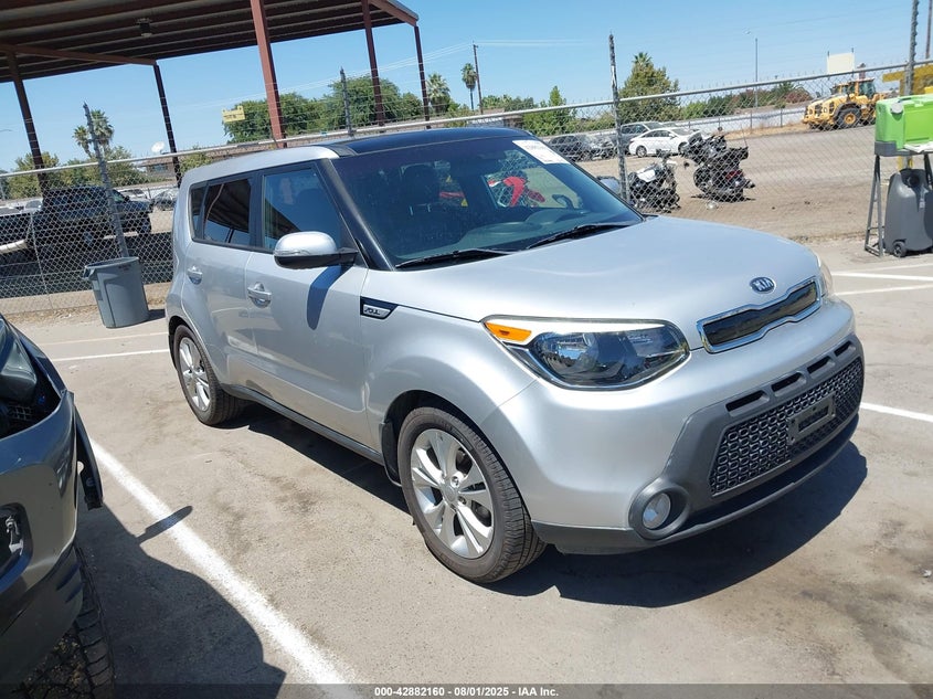 2014 Kia Soul + VIN: KNDJP3A58E7733892 Lot: 42882160