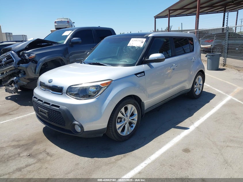 2014 Kia Soul + VIN: KNDJP3A58E7733892 Lot: 42882160